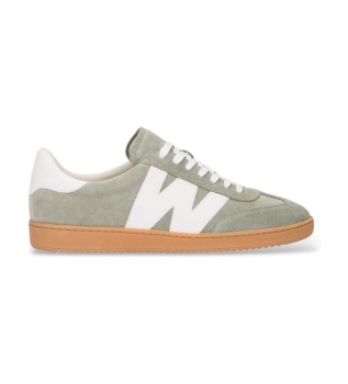 Sneaker in Pelle Kai 11 Verde
