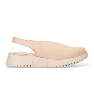 Skórzane sanda?y Flexfly 11 Beige