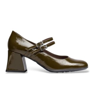 Zapatos de Piel Elista Verde