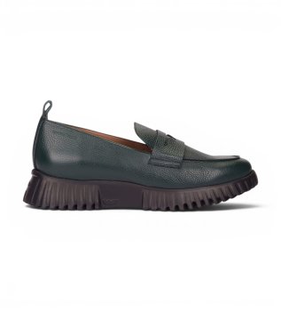 Flexfly 20 Leather Loafers in green