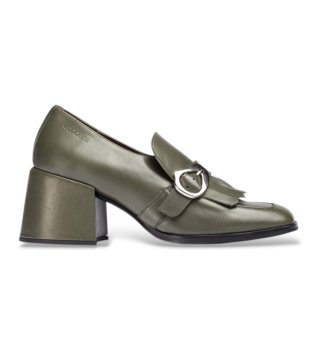 Mocasines de Piel Victoria 01 Verde