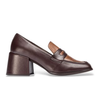 Mocasines de Piel Victoria 02 Marrón