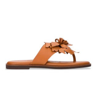 Rjave usnjene sandale Musa 87K