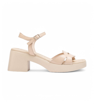 Nude Liberty Leather Sandals