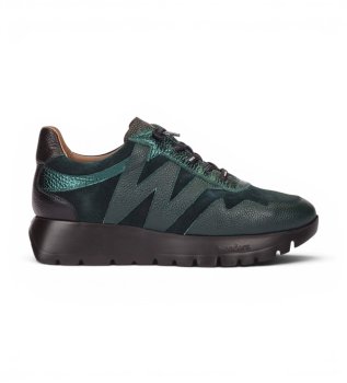 Sneakers in Pelle Odisei verde