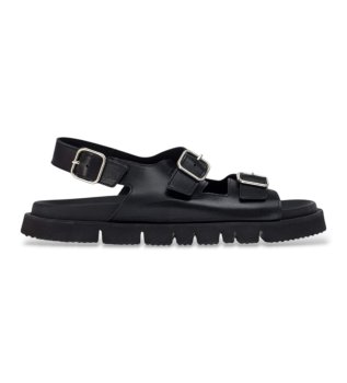 Baskets en Cuir Birk Noir