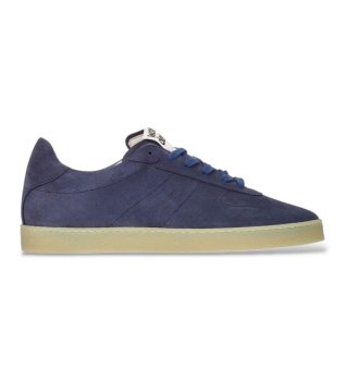 Baskets en Cuir Ibai 26 marine