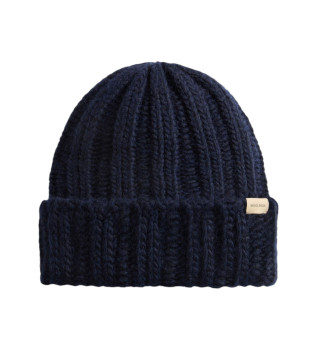 Navy Chunky Hat