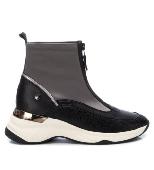 Buty za kostkę 143066 szary