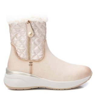 Xti Botki damskie 143364 beżowy