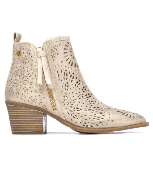 Botines 145327 dorado