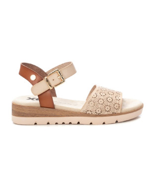Sandaler 143856 cremefarvet hvid