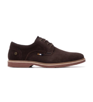 Leren schoenen 144556 bruin