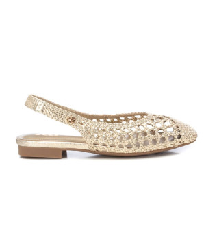 Heeled shoes 142620 gold