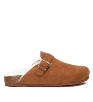 Sabots en cuir 143240 marron