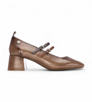 Buty 144255 brązowe
