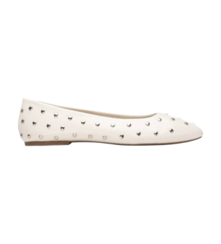 Ballerines 145115 blanc cass�