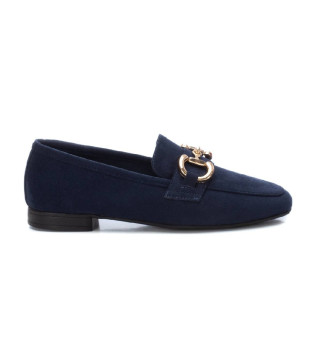 Leather shoes 143517 navy