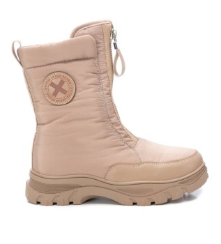 Botki 151026 Beżowy