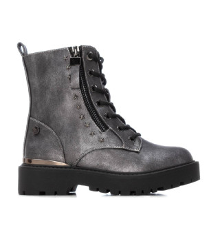 Buty za kostkę 151345 szary