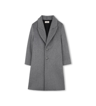 Manteau classique gris