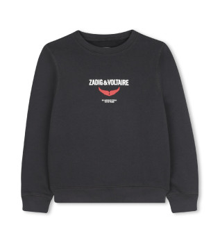 Avenue sweat-shirt noir