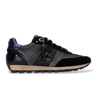 Sapatilhas de Pele 164237 preto