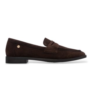 Mocassins de Pele 164290 marrom