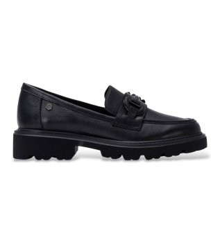 Mocassins de Pele 164336 preto