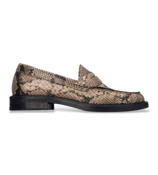 Mocassins 146021 taupe