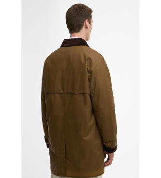 Baracuta Barbour x Baracuta Tyne Waxed Coat brown
