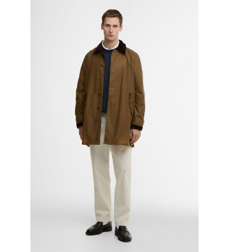 Baracuta Barbour x Baracuta Tyne Waxed Coat brown