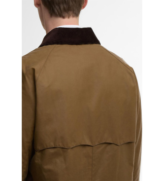 Baracuta Barbour x Baracuta Tyne Waxed Coat brown