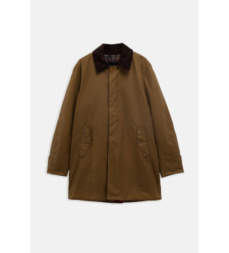 Baracuta Barbour x Baracuta Tyne Waxed Coat brown