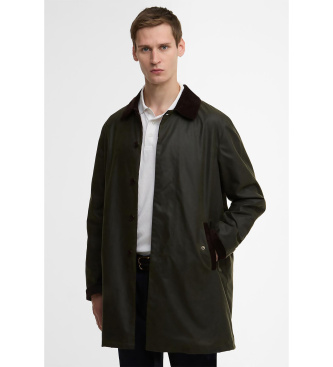 Baracuta Barbour x Baracuta Tyne Waxed Coat temno zelena
