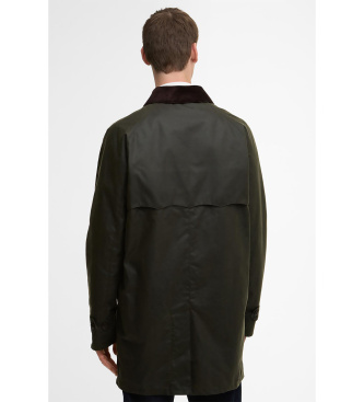 Baracuta Barbour x Baracuta Tyne Waxed Coat temno zelena