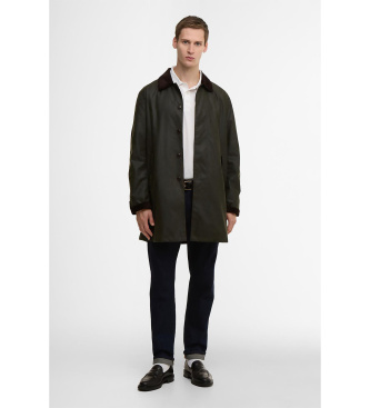 Baracuta Barbour x Baracuta Tyne Waxed Coat temno zelena