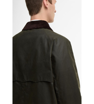 Baracuta Barbour x Baracuta Tyne Waxed Coat temno zelena