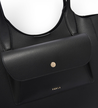 Furla Borsa a mano Lea in pelle nera