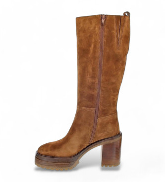 Alpe Anima brown leather boots