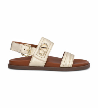 Alpe Golden Isabela Leather Sandals