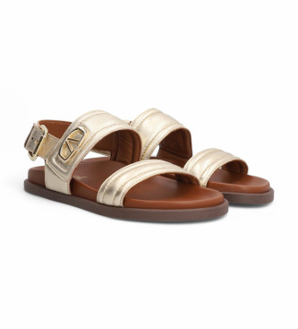 Alpe Golden Isabela Leather Sandals