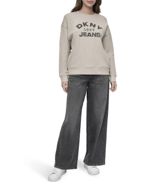 DKNY felpa beige 1989