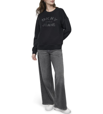 DKNY Mikina 1989 črna