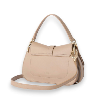 Furla Mała beżowa torebka Flow