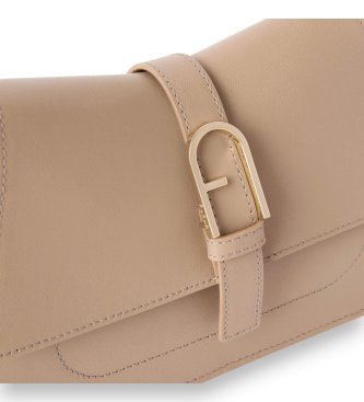 Furla Mała beżowa torebka Flow
