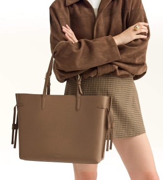 Furla Bolsa Ava marrom