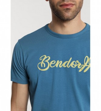 Bendorff T-shirt bleu  manches courtes