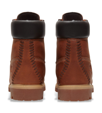 Timberland 6-calowe wodoodporne skórzane buty Road Trip Premium w kolorze brązowym