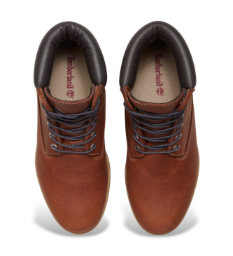 Timberland 6-calowe wodoodporne skórzane buty Road Trip Premium w kolorze brązowym